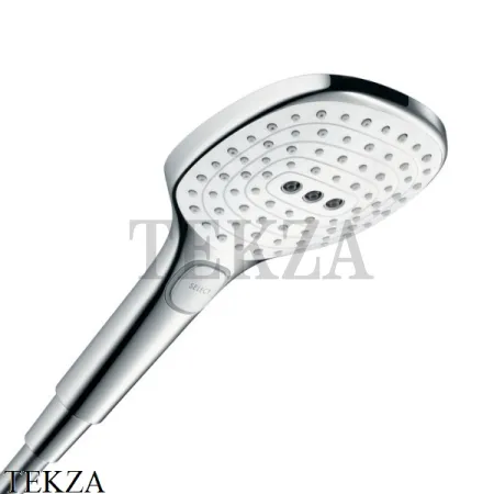 Hansgrohe Raindance Select E 120 3jet Ручной душ 26520400, хром глянец-белый