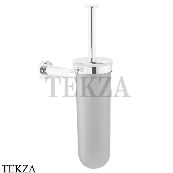 FIMA Carlo Frattini ROTOLA Туалетный ершик, стекло матовое F6006/1BS, белый матовый