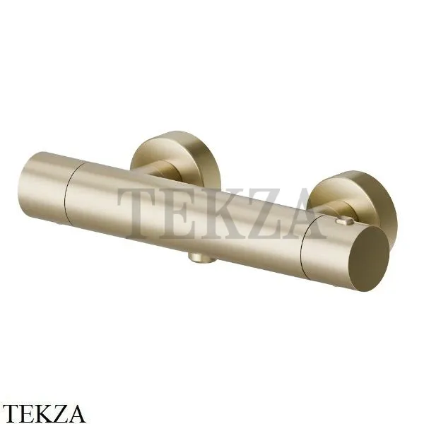 Newform Термостат для душа наружный монтаж 474.59.098, PVD Brushed pale gold