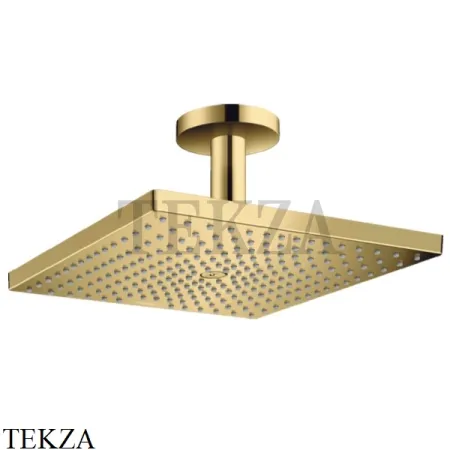 Hansgrohe Raindance E Верхний душ 300 1jet с потолочным держателем 26250990, золото глянец