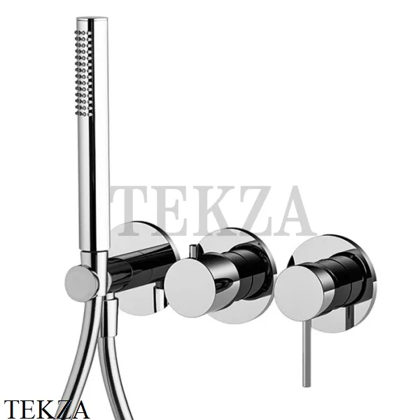 FIMA Carlo Frattini Spillo UP Смеситель для душа с душевым гарнитуром F3049X8CR, хром глянец