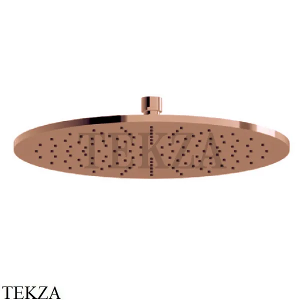 Newform Верхняя круглая лейка D300, без кронштейна 26534.58.061, PVD Copper bronze