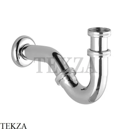 Dornbracht Сифон трубчатый для биде 10050970-00, хром глянец (снят с производства)