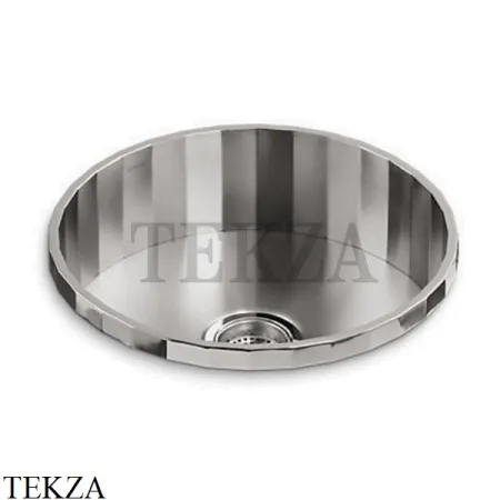 Kohler Brinx Мойка для кухни с гранеными стенками K-3674-NA, нержавеющая сталь