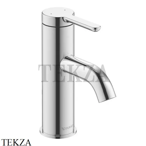 Duravit C.1 Смеситель для раковины, без сливного гарнитура C11010002010, хром глянец