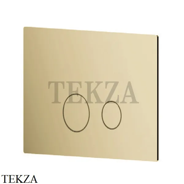 Newform Клавиша смыва для Geberit Sigma 8 и Sigma 12, 883.59.098, PVD Brushed pale gold