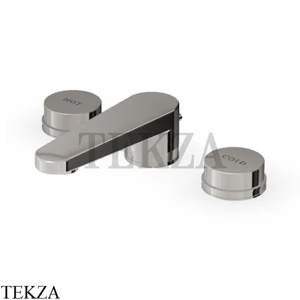 Zucchetti Savoir Смеситель для раковины, с донным клапаном ZSV401.C8C8, Nickel глянец