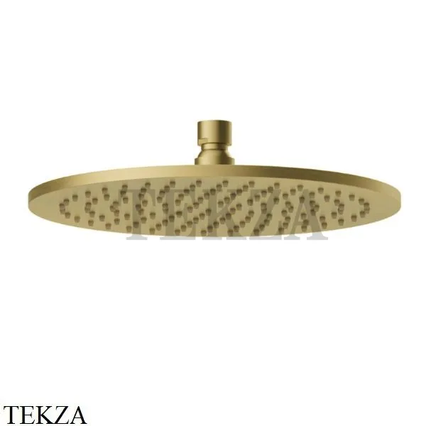 Newform Верхняя круглая лейка D250, без кронштейна 27747.59.097, PVD Brushed Gold