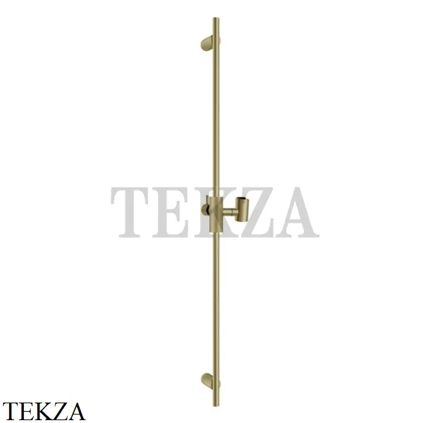 Gessi ANELLO Штанга для душа с держателем 63485-727, Brushed Brass PVD