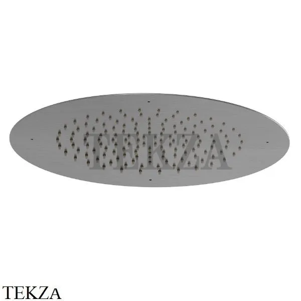 Newform Душевая лейка круглая стальная с дождевой струей 682.50.050, Stainless Steel
