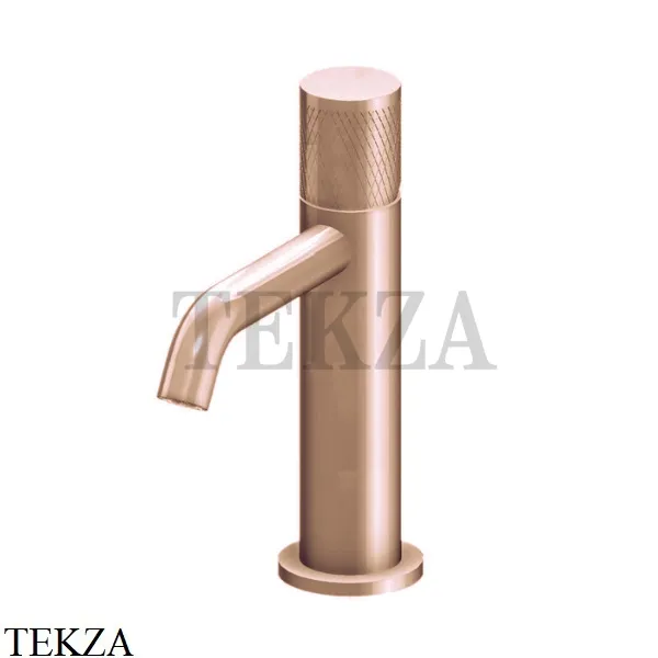 Gattoni MD Смеситель для раковины, RONCO, с донным клапаном MD110/22RS, Gold pink