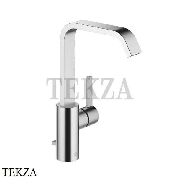 Dornbracht IMO Смеситель для раковины высокий, с донным клапаном 33528671-93, Brushed Chrome