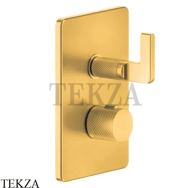 Gessi INCISO SHOWER Термостатический смеситель 1 поток, внешняя часть 58132-246, Gold PVD