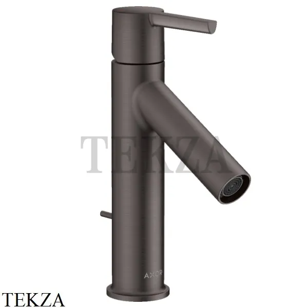 Axor Starck 100 Смеситель для раковины, с донным клапаном 10001340, Brushed Black Chrome