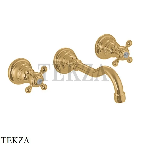FIMA Carlo Frattini ELIZABETH Смеситель для раковины, внешняя часть F5081L/5OS, Brushed gold