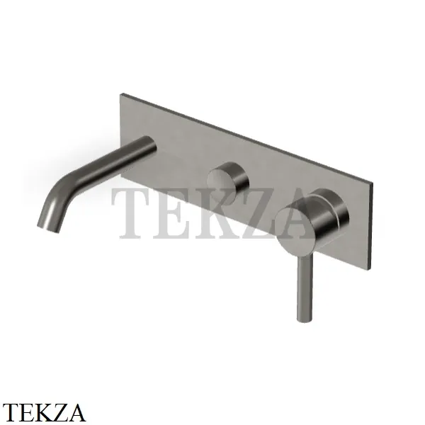 Zucchetti Pan Смеситель для ванны, внешняя часть ZP6640.C51, brushed metal black