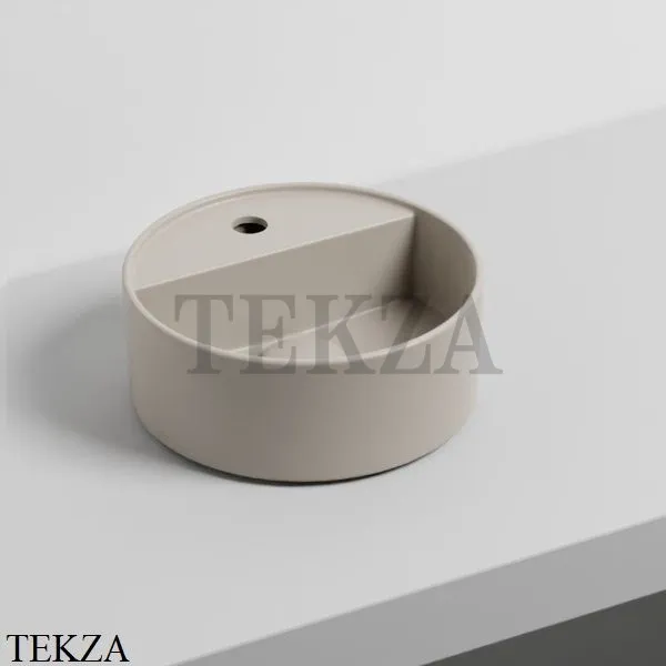 Cielo Theo Mini Round Раковина накладная с 1 отв. и без отв., без перелива LPLATFG AV, Avena