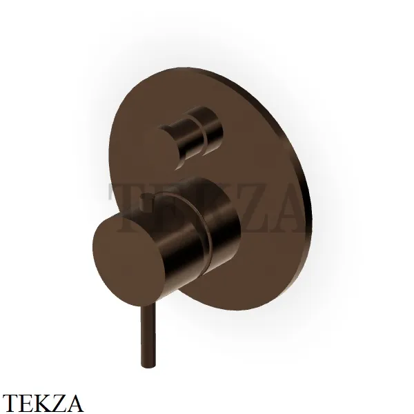 Zucchetti Helm Смеситель для душа, внешняя часть ZHE127.XP21, brushed chocolate PVD