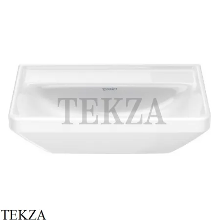 Duravit D-Neo Раковина подвесная, без отверстия, 45 без перелива 0738450070, белый глянец