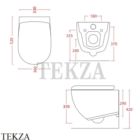 ArtCeram FILE 2.0 Унитаз подвесной Rimless без ободка, сиденье микролифт FLV004 41 00, marrone matera