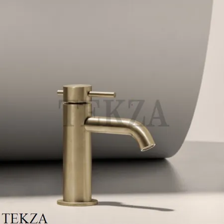Zucchetti Helm Смеситель для раковины, без гарнитура ZHE687.XP31, английское золото brushed