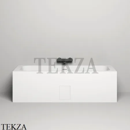 SALINI ORLANDA Axis KIT Ванна встраиваемая S-Sense, щелевой слив 103311G, белый глянцевый