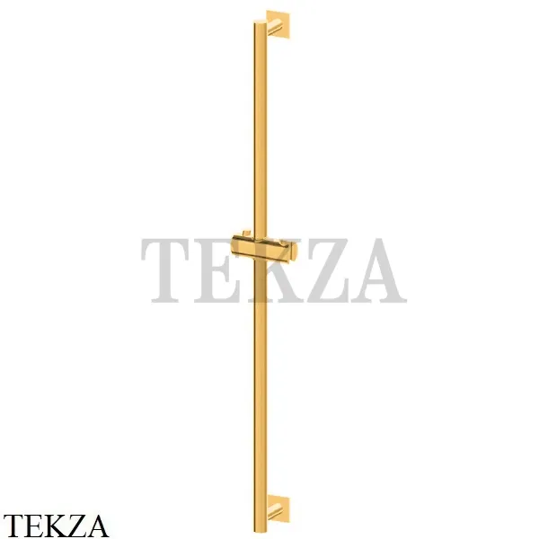 Newform Душевая штанга с держателем для ручного душа 835.61.020, PVD Glossy gold
