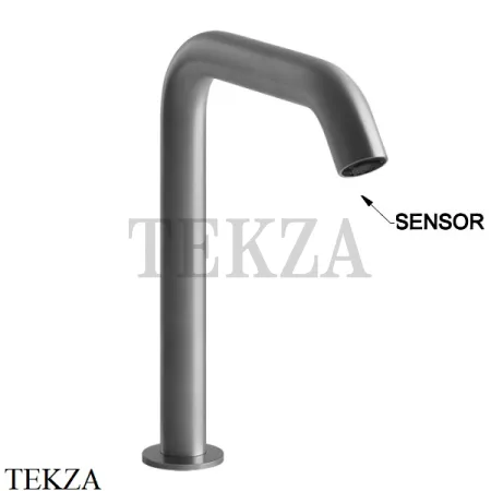 Gessi 316 FLESSA Электронный смеситель с кран-фильтром 54080-239, Steel Brushed