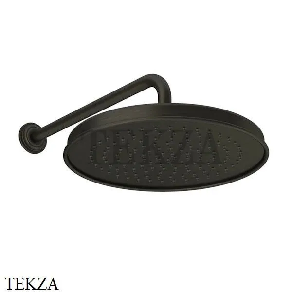 Gessi VENTI20 Верхний душ 300 с настенным креплением 65149-187, Aged Bronze