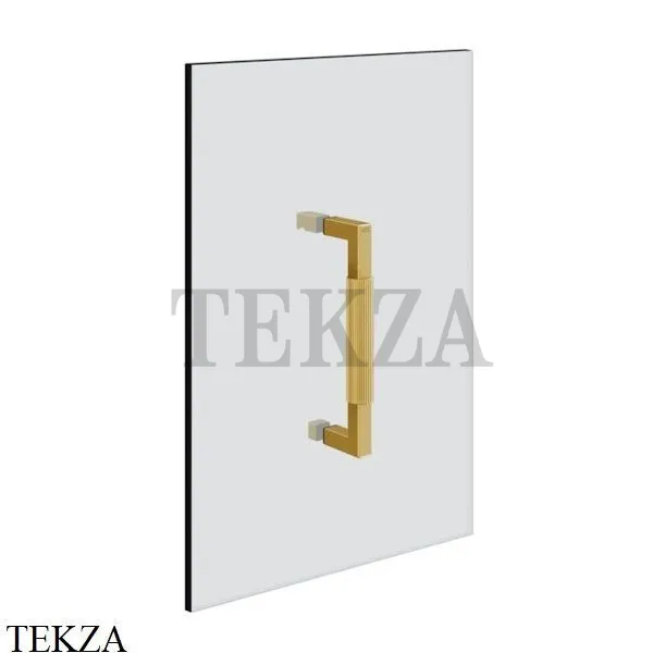 Gessi Shower G Rigato Ручка-держатель на стекло 20 см 67521-716, Gold Br. PVD