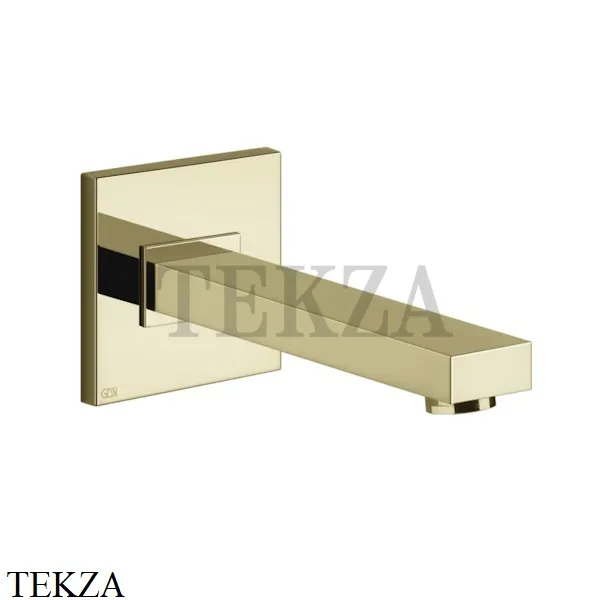Gessi Rettangolo shower Настенный излив для ванны и душа 20121-710, Brass PVD