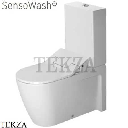 Duravit Starck 2 Унитаз комбинированный 2129590000, для сиденья SensoWash, белый глянец