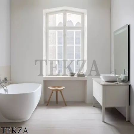 Duravit LUV Ванна овальная пристенный вариант, с двумя наклонами для спины 700433000000000, акрил, белый глянец