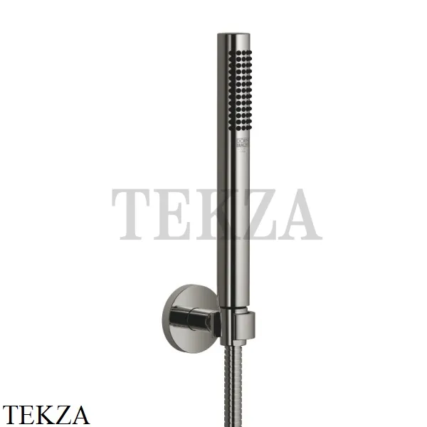 Dornbracht Meta Душевой гарнитур с держателем, 1 режим 27806625-19, Dark Chrome