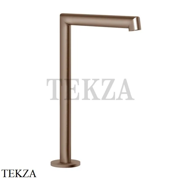 Gessi Ingranaggio-Anello Излив для раковины на столешницу, высокий 63323-708, Copper Brushed