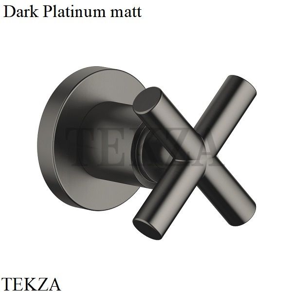 Dornbracht TARA Вентиль для скрытого монтажа 3/4, внешняя часть 36608892-99, Dark Platinum matt