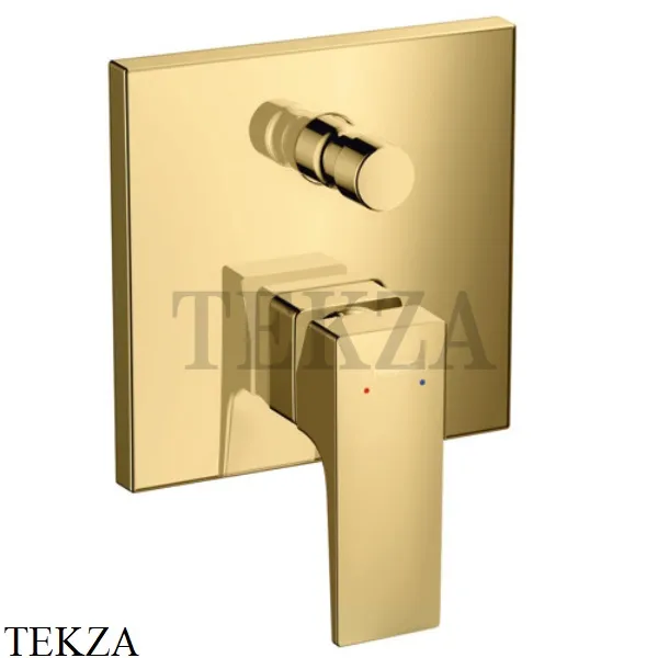 Hansgrohe Metropol Смеситель для душа с переключателем, внешняя часть 32545990, золото глянец