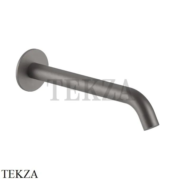 Fantini Nostromo Излив настенный для раковины 20 см 50P58430, Matt Gun Metal