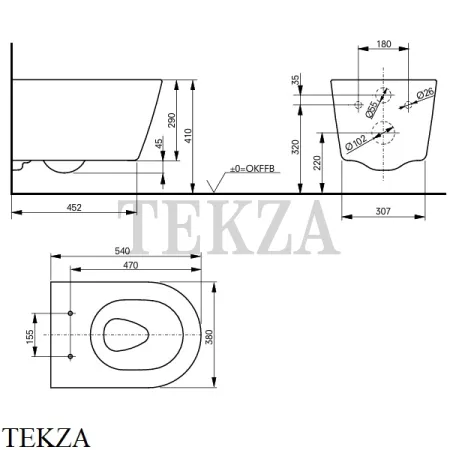 TOTO Neorest RP Унитаз подвесной, безободковый CeFiONtect, CW552Y, сиденье микролифт TC513F, белый глянец