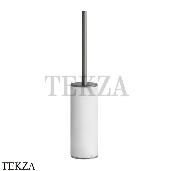 Gessi 316 ACCESSORIES Ёршик напольный, композит белый 54743-239, Steel Brushed