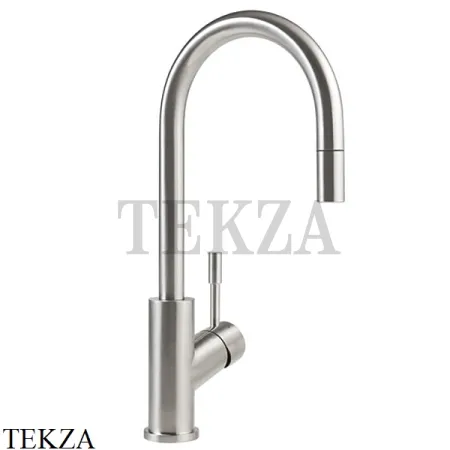 Villeroy & Boch Umbrella Flex Смеситель для кухни с выдвижной лейкой 925400LC, сталь сатинированная