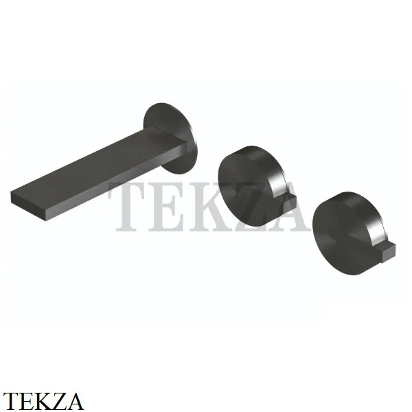 Ritmonio Dot316 Смеситель для раковины, внешняя часть PR50AK201 IBX, Black Stainless Steel