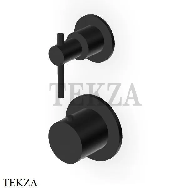 Zucchetti Helm Термостат для душа на 1 поток, внешняя часть ZHL801.XP81, brushed total black PVD