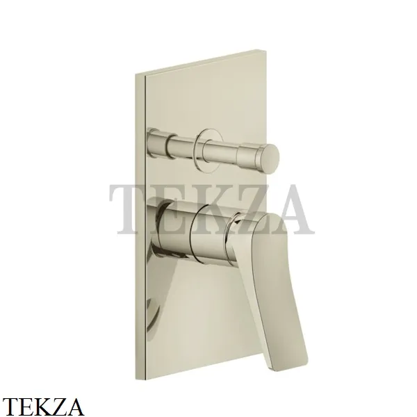 Gessi RILIEVO Смеситель для душа на 2 потока, внешняя часть 59079-720, Nickel PVD