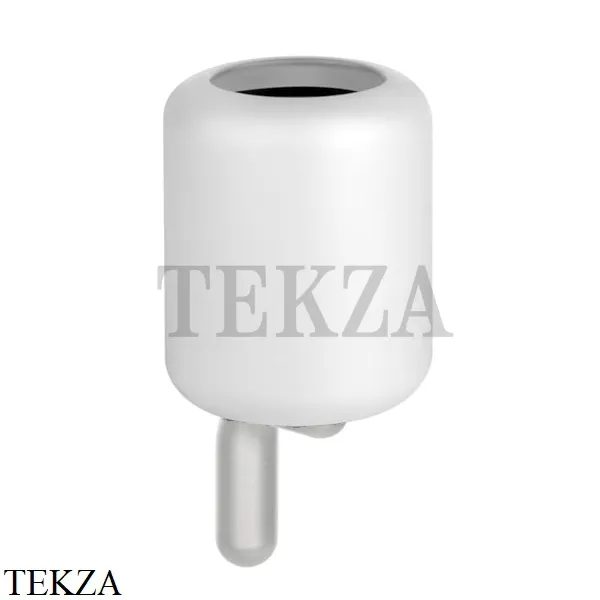 Gessi Goccia Стакан настенный, белая керамика 38007-279, белый матовый