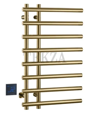 Boheme Uno Полотенцесушитель электрический круглый сухой 722-MG Matt Gold