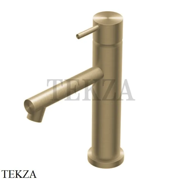 Ritmonio Diametro35 Inox Смеситель для раковины без донного клапана, E0BA0123D ICX, Champagne Stainless Steel