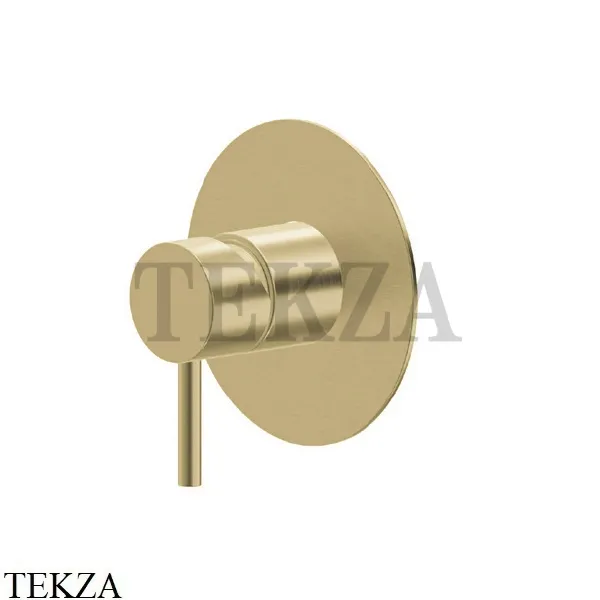 Newform X-Steel 316 Смеситель для душа, внешняя часть, сталь 69675EX.59.098, PVD Brushed pale gold
