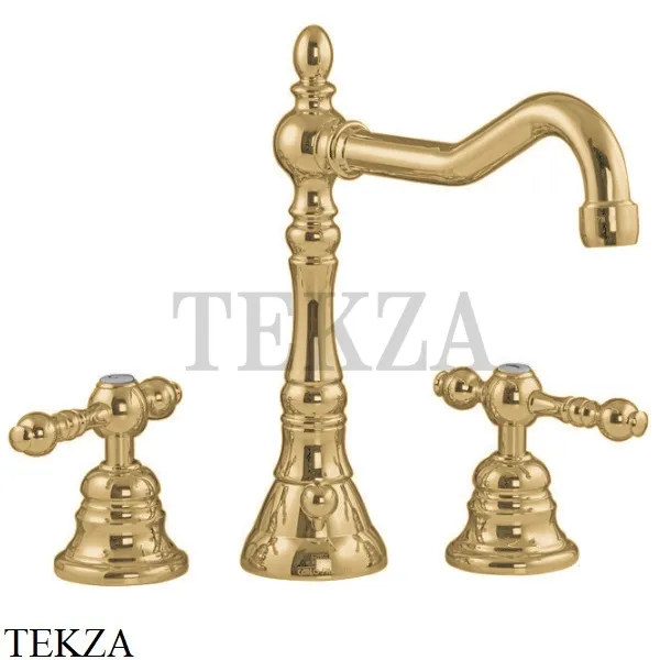 FIMA Carlo Frattini EPOQUE Смеситель для раковины, с донным клапаном F5051OS, Brushed gold
