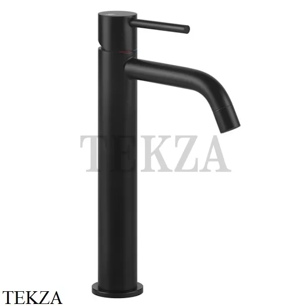 Gessi Emporio Via Tortona Смеситель для раковины высокий, без сливного гарнитура 18604-299, Black XL